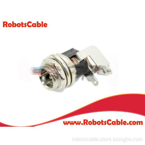 DC Barrel Jack Right Angle Socket
